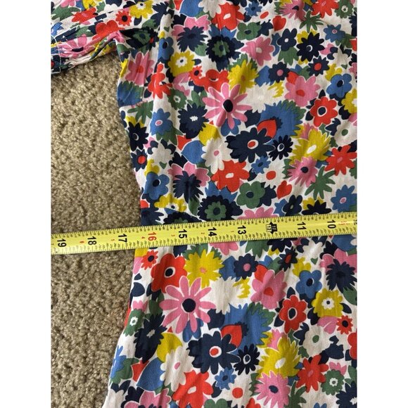 BODEN Corinne Midi Tea Dress Pink Floral Dainty Cottagecore Classic Feminine 12 - Picture 9 of 10